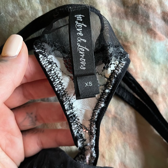 For Love and Lemons 60s Floral Bustier - Picture 8 of 12